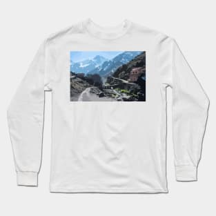 Mount Toubkal Painting Long Sleeve T-Shirt